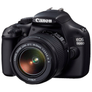 Cameră foto Canon EOS 1100D + EF-S18-55 IS II Kit Black CMOS, 12.2MP, f/ 3.5 - f/ 5.6