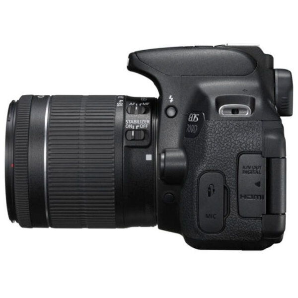 Cameră foto Canon EOS 700D + EF-S18-55 IS STM Kit Black CMOS, 18 MP, f/ 3.5 - f/ 5.6 photo 5