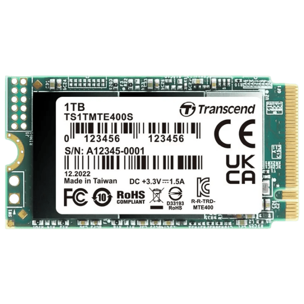 SSD Transcend 400S M.2 1 ТБ Скорость чтения: 2000 MБ/ с,
Скорость записи: 1700 MБ/ с photo 1