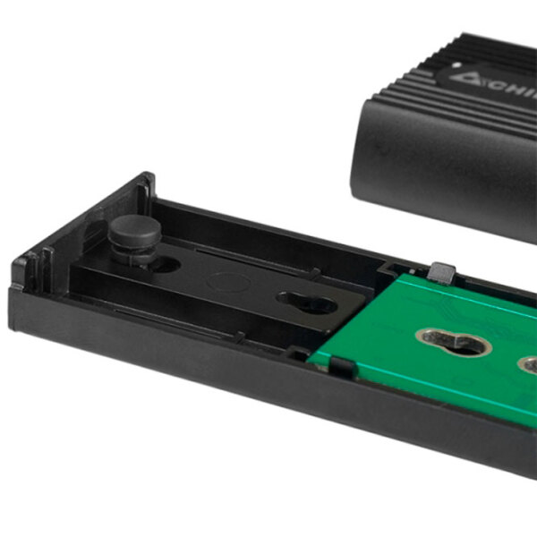 Carcasă externă pentru SSD Chieftec CEB-M2C-TL Black USB Type-C photo 4