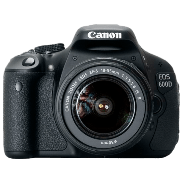 Cameră foto Canon EOS 600D + EF-S18-55 IS II Kit Black CMOS, 18 MP, f/ 3.5 - f/ 5.6 photo 1