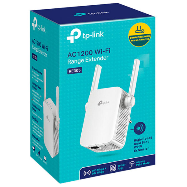 Amplificator de semnal TP-Link RE305 (1 buc.) White  photo 4