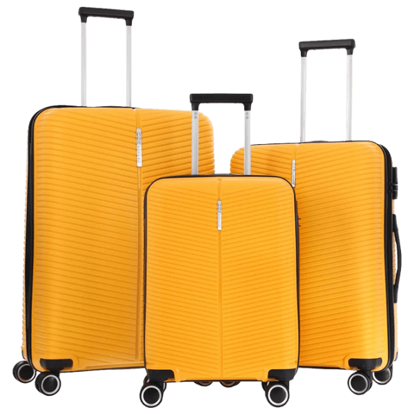 Чемодан CCS 5224 Set Желтый 105л   photo 1