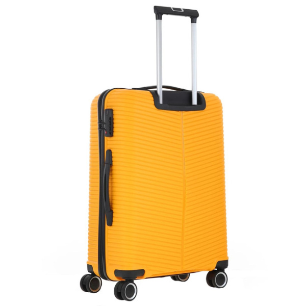 Чемодан CCS 5224 Set Желтый 105л   photo 4