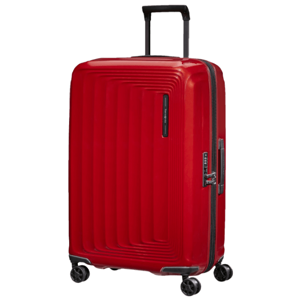 Valiză Samsonite Nuon Spinner Expandable Red Metalic 79l   photo 1