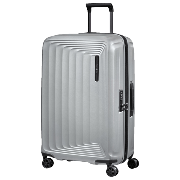 Valiză Samsonite Nuon Spinner Expandable Silver Matte 79l   photo 1