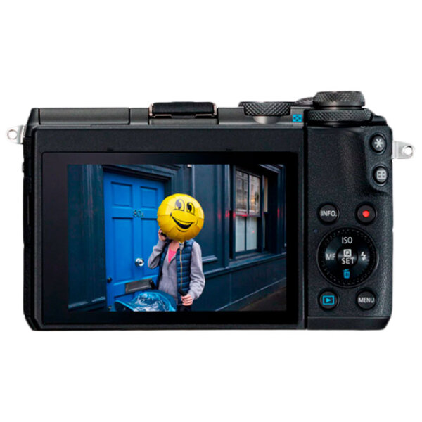 Cameră foto Canon EOS M6 EF-M 15-45 STM KIT + EF-M 15-45 STM Kit Black CMOS, 25.8 MP, F 3.5 - F 6.3 photo 5