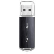 USB Flash Silicon Power Blaze B02 32 GB Black USB 3.2, Plastic