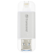 USB Flash Transcend JetDrive Go 300 64 GB Silver USB 3.1, Metal