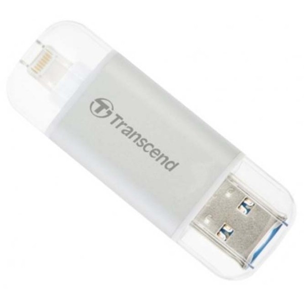 USB Flash Transcend JetDrive Go 300 64 GB Silver USB 3.1, Metal photo 3