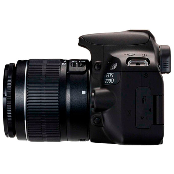 Cameră foto Canon EOS 200D + EF-S18-55 IS STM Kit Black CMOS, 24.2 MP, F 4.0 - F 5.6 photo 2