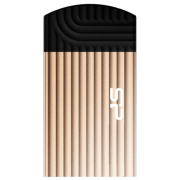 USB Flash Silicon Power Touch T20 8 GB Gold USB 2.0, Metal