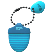 USB Flash Silicon Power Touch T30 8 GB Blue USB 2.0, Cauciuc