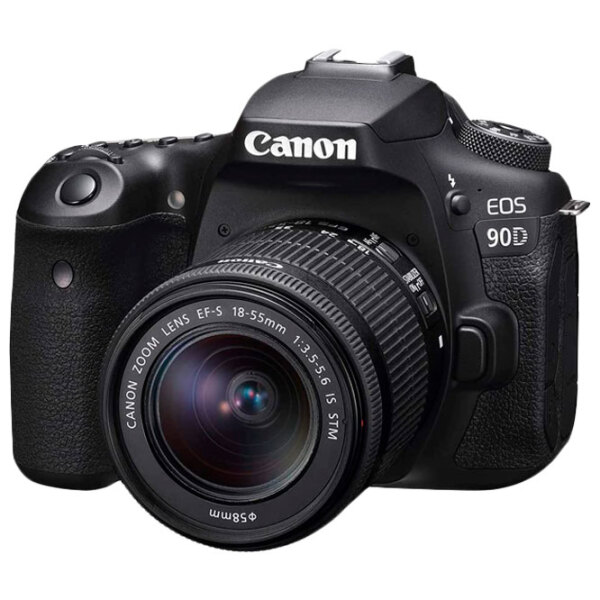 Cameră foto Canon EOS 90D + EF-S18-55 IS STM Kit Black CMOS, 32.5 MP, f/ 3.5 - f/ 5.6 photo 2