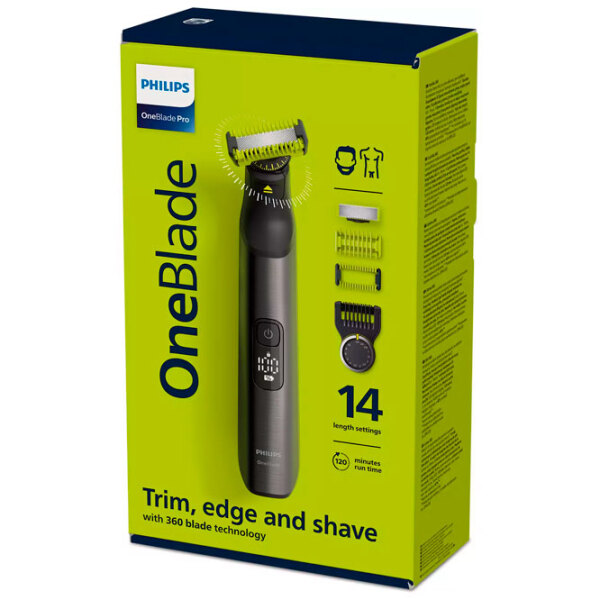 Trimmer facial Philips QP6551/17 Gray  photo 5