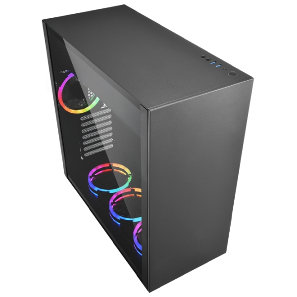 Корпус Sharkoon PURE STEEL RGB Черный micro ATX photo 2