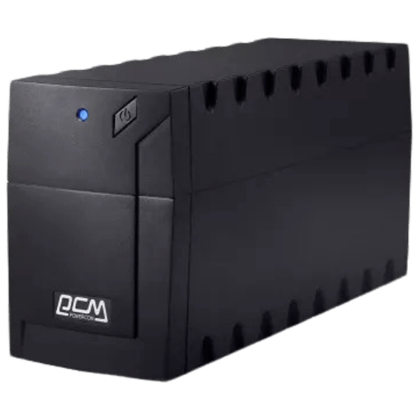 ИБП PowerCom RPT-1000AP (600/ 1000) Черный  photo 1