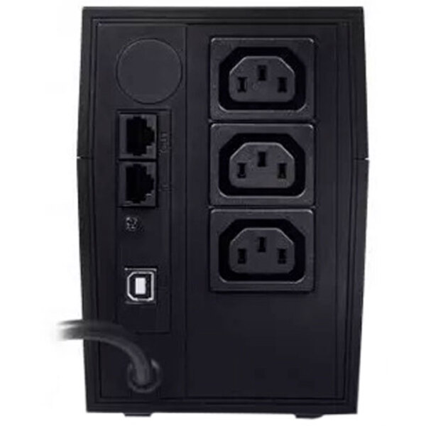 ИБП PowerCom RPT-1000AP (600/ 1000) Черный  photo 3