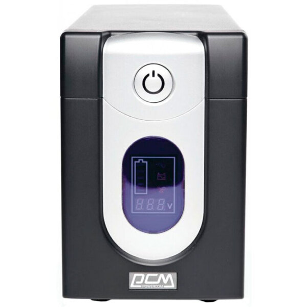 UPS PowerCom IMD-625AP (375/ 625VA) Black  photo 3