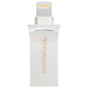 USB Flash Transcend JetDrive Go 500 64 GB Silver Lightning, Metal