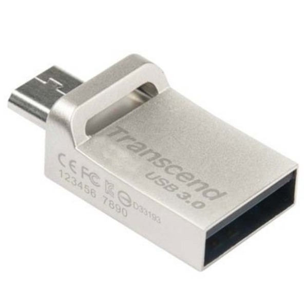 USB Flash Transcend JetFlash 880 64 GB Silver USB 3.1/ USB Type-A, Metal photo 3