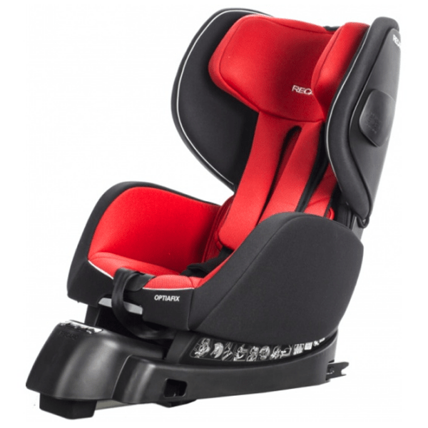 Детское автокресло Recaro Optiafix (5597-001) Красный 9 месяцев - 4 года, 18 кг photo 2