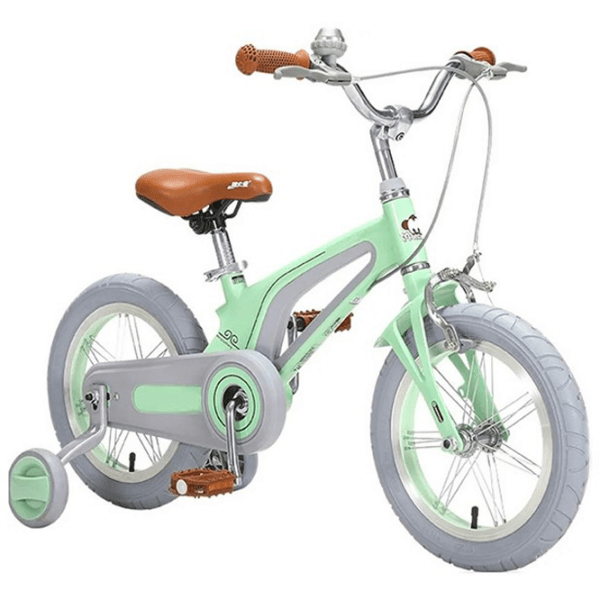 Bicicletă Glamvers Miracle 16" 16" Green Gray Aliaj de magneziu / Pentru copii photo 2