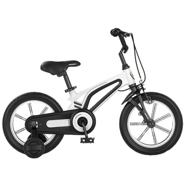 Bicicletă Glamvers Miracle 16" 16" White Black Aliaj de magneziu / Pentru copii photo 1