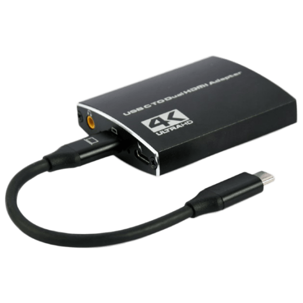 Адаптер Cablexpert A-CM-HDMIF2-01 Черный USB Type-C photo 1