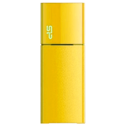 USB Flash Silicon Power Blaze B05 32 GB Yellow USB 3.0, Plastic