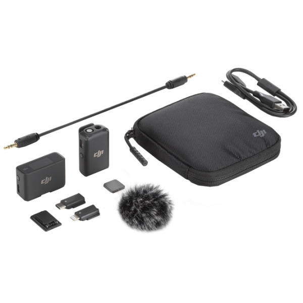 Microfon DJI Mic ( 1 TX 1 RX ) Black  photo 6