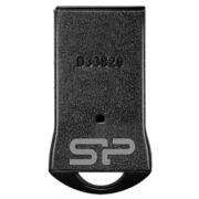 USB Flash Silicon Power T01 32 GB Black USB 2.0, Metal