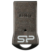 USB Flash Silicon Power T01 8 GB Gray USB 2.0, Metal