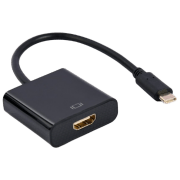 Адаптер Cablexpert A-CM-HDMIF-04 Черный USB Type-C