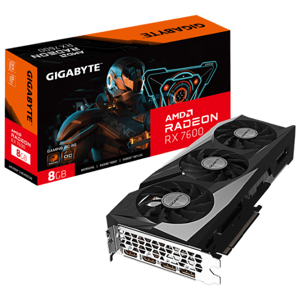 Видеокарта Gigabyte Radeon RX 7600 GAMING OC 8 ГБ  photo 8