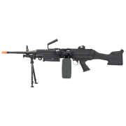 Игрушечный автомат Sia M249 Черный электрический, Гелевые шарики,
