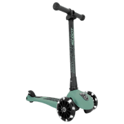 Детский трёхколёсный самокат Scoot and Ride Highway Kick 3 Led (96345) Зелёный 3 года, 50 кг, Полиуретановые