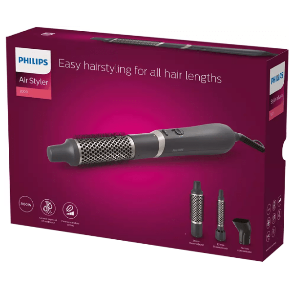 Щетка с горячим воздухом Philips BHA301/00 Серый  photo 6