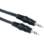Аудио кабель Hama 181767 3.5 mm/ 3.5 mm Черный 
