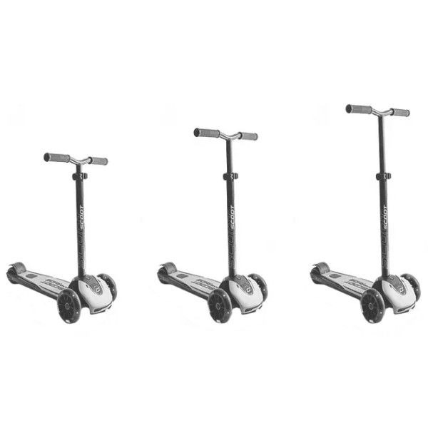 Trotinetă pentru copii cu trei roți Scoot and Ride Highway Kick 5 Led (96436) Orange 5 ani, 80 kg, Din PU photo 4