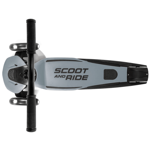 Детский трёхколёсный самокат Scoot and Ride Highway Kick 5 Led (96434) Синий 5 лет, 80 кг, Полиуретановые photo 2