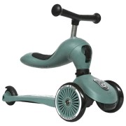 Детский трёхколёсный самокат Scoot and Ride Highway Kick 1 (96069) Зелёный 1 год, 50 кг, Полиуретановые