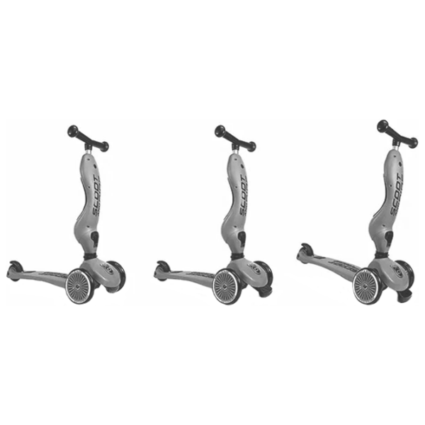 Trotinetă pentru copii cu trei roți Scoot and Ride Highway Kick 1 (96353) Pink 1 an, 50 kg, Din PU photo 4