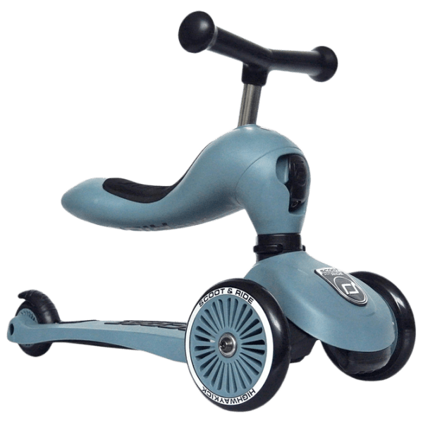 Trotinetă pentru copii cu trei roți Scoot and Ride Highway Kick 1 (96069) 96271 1 an, 50 kg, Din PU photo 1