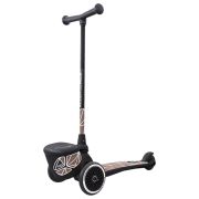 Trotinetă pentru copii cu trei roți Scoot and Ride Highway Kick 2 Lifestyle (96526) Brown 2 ani, 50 kg, Din PU