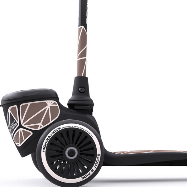 Детский трёхколёсный самокат Scoot and Ride Highway Kick 2 Lifestyle (96526) Коричневый 2 года, 50 кг, Полиуретановые photo 3