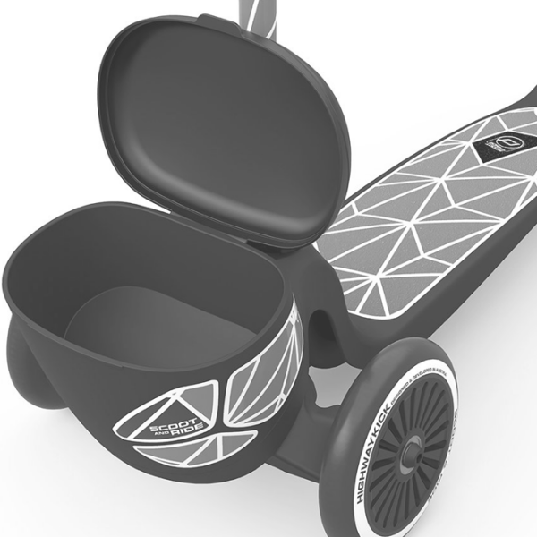 Детский трёхколёсный самокат Scoot and Ride Highway Kick 2 Lifestyle (96526) Коричневый 2 года, 50 кг, Полиуретановые photo 5
