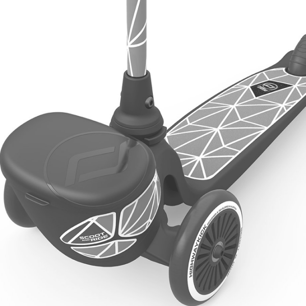 Детский трёхколёсный самокат Scoot and Ride Highway Kick 2 Lifestyle (96525) Зелёный 2 года, 50 кг, Полиуретановые photo 4