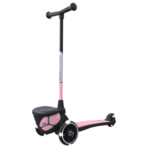 Детский трёхколёсный самокат Scoot and Ride Highway Kick 2 Lifestyle (96528) Розовый 2 года, 50 кг, Полиуретановые photo 1