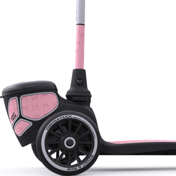 Детский трёхколёсный самокат Scoot and Ride Highway Kick 2 Lifestyle (96528) Розовый 2 года, 50 кг, Полиуретановые photo 3